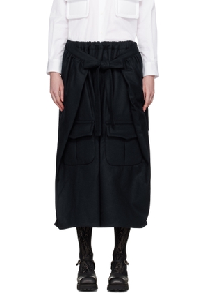 Comme des Garçons Comme des Garçons Black Wrap Trousers