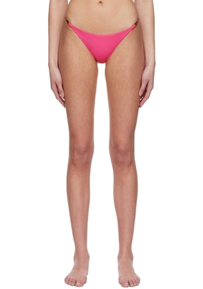 Versace Underwear Pink Greca Bikini Bottoms