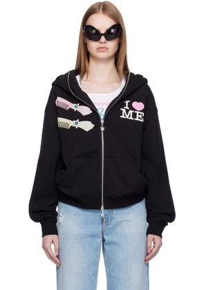 Ashley Williams Black Butterfly Hoodie