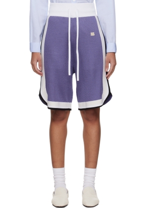 Wales Bonner Purple Rio Shorts