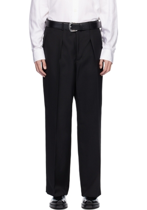 Second/Layer Black Saico Trousers