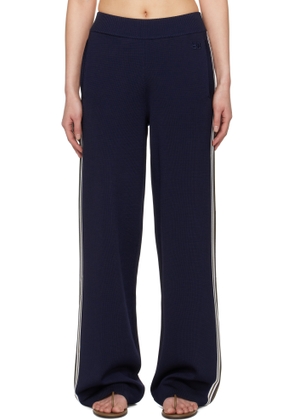 Wales Bonner Navy Tide Lounge Pants