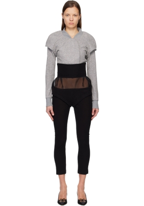 Kiko Kostadinov Black Lauterbach Shorts