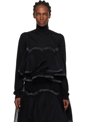 Noir Kei Ninomiya Black Volume Top