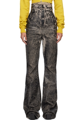 Rick Owens DRKSHDW Black Concordians Dirt Bolan Jeans