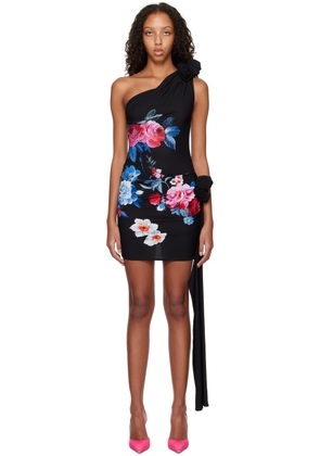 Magda Butrym Black Sash Minidress