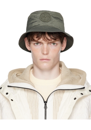 Stone Island Khaki 9100012 Nylon Metal ECONYL Bucket Hat