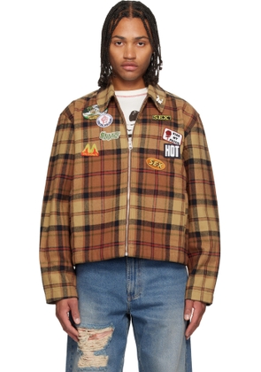 Carne Bollente Orange Kiss My Patch Jacket