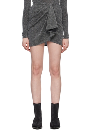 Isabel Marant Etoile Silver Bergen Miniskirt