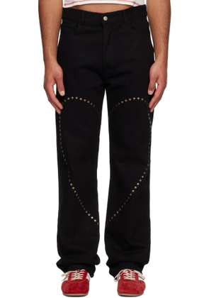 Carne Bollente Black Heart Break Jeans