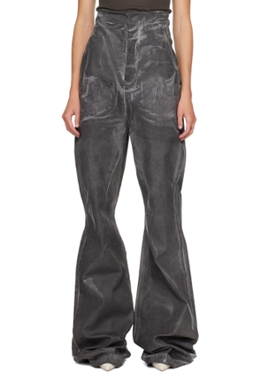 Rick Owens DRKSHDW Gray Concordians Dirt Bolan Jeans