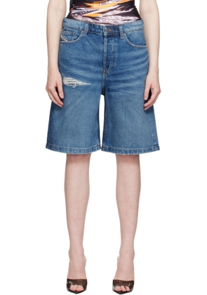 Diesel Blue De-Sire-Short Denim Shorts
