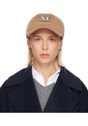 Max Mara Tan Fedora Cap