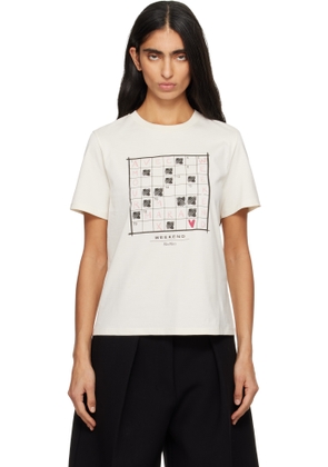 Weekend Max Mara Off-White Clown T-shirt