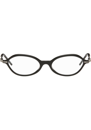 BONNIE CLYDE Black & Silver Nisa Glasses