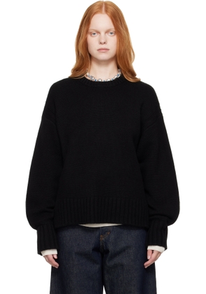 Guest in Residence Black Cozy Sweater