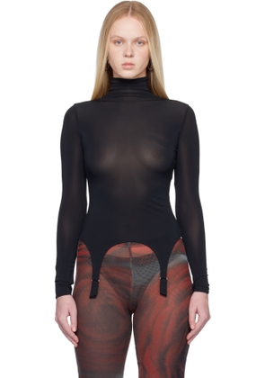 Jean Paul Gaultier Navy 'The Garter' Top