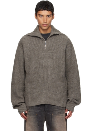 EGONlab Gray Camionneur Sweater
