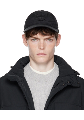 Stone Island Black 9100011 Nylon Metal ECONYL Cap