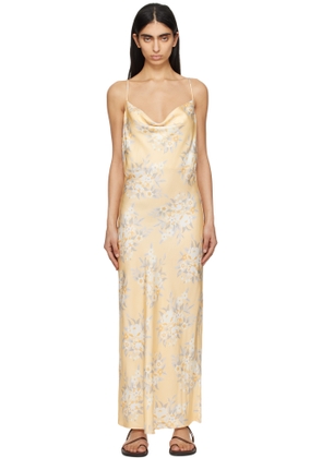 Holzweiler Orange Eila Print Midi Dress