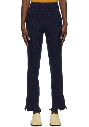 Rabanne Navy Kimura Tsunehisa Edition Logo Lounge Pants