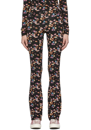 Rabanne SSENSE Exclusive Black & Multicolor Capsule Pressions Draped Trousers