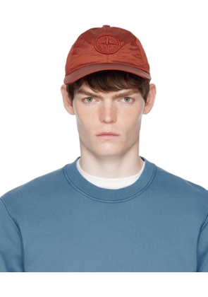 Stone Island Red 9100011 Nylon Metal ECONYL Cap