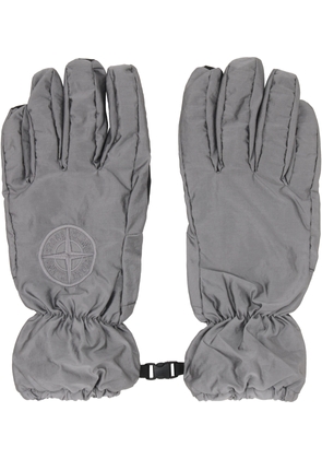Stone Island Gray 9400001 Gloves