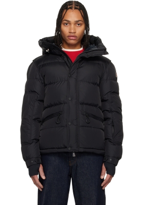 Moncler Grenoble Black Kasanka Hooded Down Ski Jacket