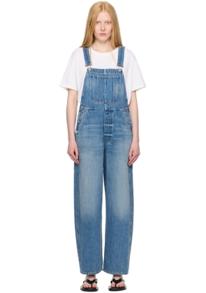 Citizens of Humanity Blue Freya Denim Overalls