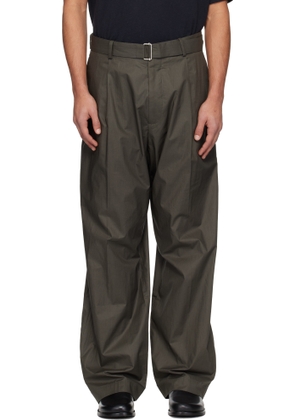 Acne Studios Khaki Belted Trousers