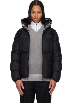 Moncler Black Montcla Hooded Short Down Jacket