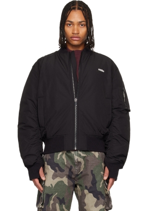 032c Black Suspicious Minds Bomber Jacket