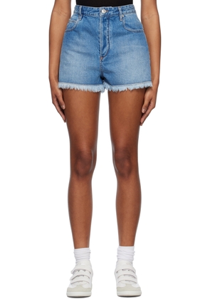 Isabel Marant Etoile Blue Lesia Denim Shorts