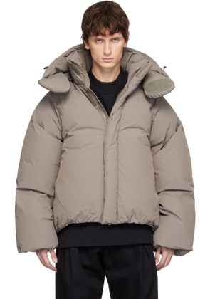 Seventh Taupe Space Down Coat