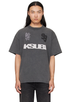 Ksubi Gray Rugged Ekcess T-shirt