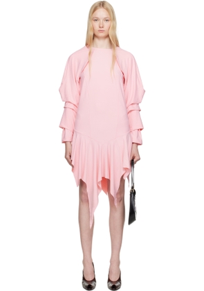 Ashley Williams Pink Wing Minidress