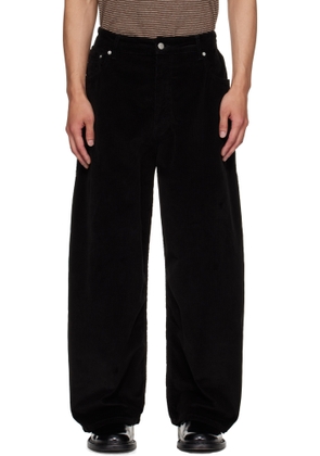 Studio Nicholson Black Paulo Trousers