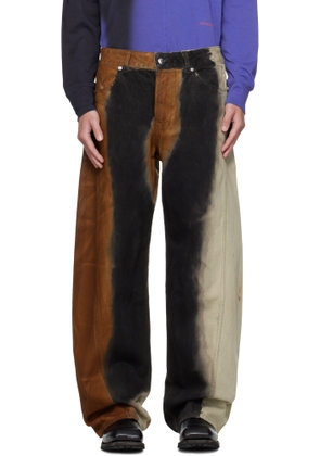 Eckhaus Latta Multicolor Bend Jeans