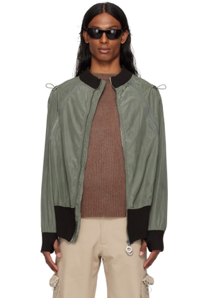 Charlie Constantinou SSENSE Exclusive Khaki Light Technical Hidden Pocket Jacket