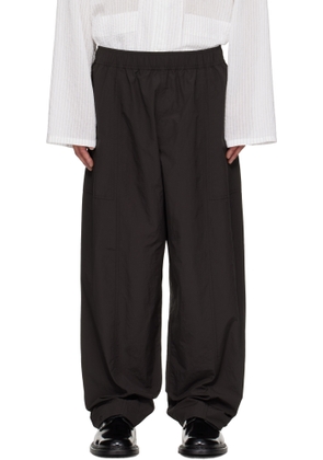 Studio Nicholson Brown Ashi Trousers