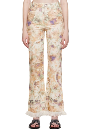 Isabel Marant Etoile Beige Belvira Jeans