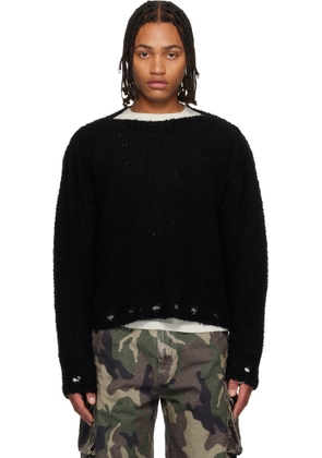 424 Black Baby Sweater