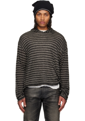 424 Black Layering Hoodie