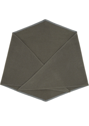 Rier Khaki Losange Scarf