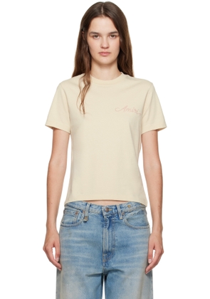 AMIRI Off-White Bleach Bandana Patch T-shirt