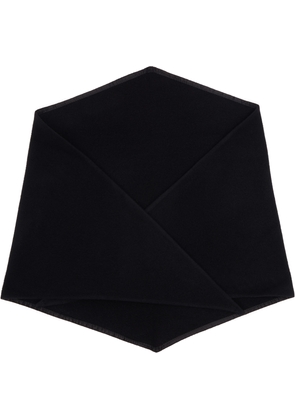 Rier Black Losange Scarf