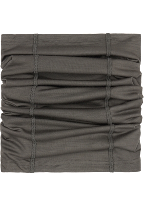 Rier Gray Cache-Cou Jersey Wool Neck Warmer