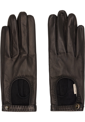 Valentino Garavani Black Lambskin Gloves
