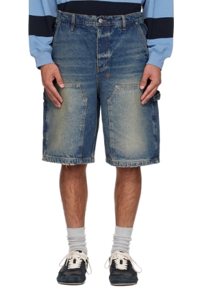 Ksubi Blue Maxx Operator Rodeo Denim Shorts